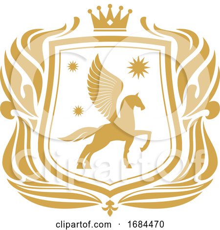 Pegasus Shield by Vector Tradition SM