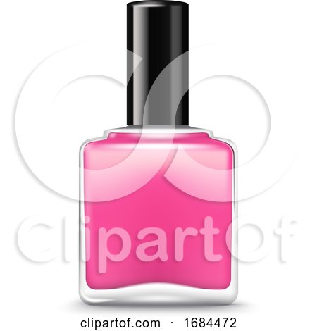 3d Bottle of Nail Polish by Vector Tradition SM