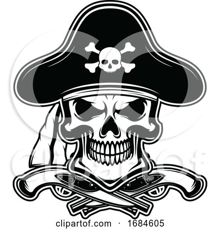 Pirate Skull by Vector Tradition SM