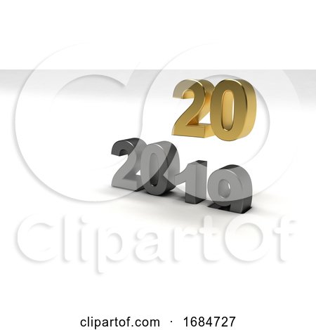 2020 Happy New Year Background by KJ Pargeter