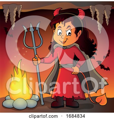Devil Girl by visekart