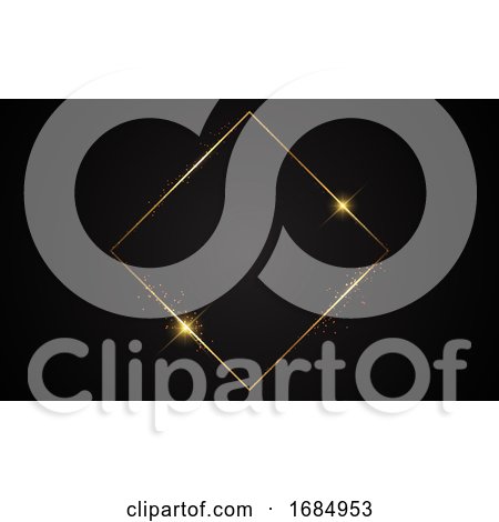 Black and Gold Diamond Business Card Design by KJ Pargeter