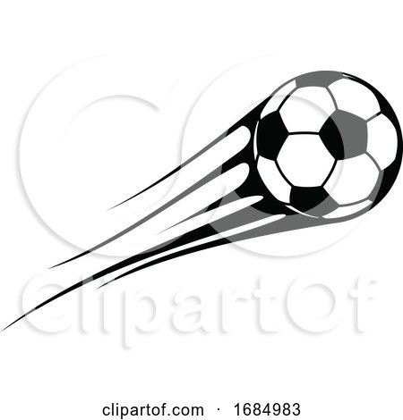 Flying Soccer Ball by Vector Tradition SM