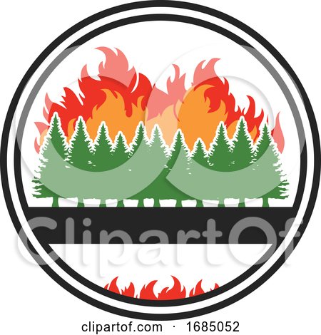 Forest and Wildfire by Vector Tradition SM