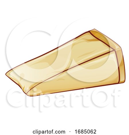 Parmesan Italian Cheese Cartoon Style by Domenico Condello