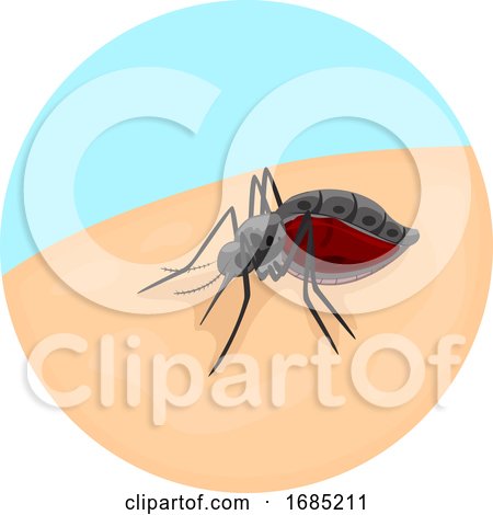 mosquito bite clipart