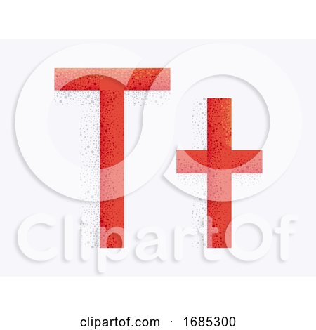 Letter Alphabet T Illustration by BNP Design Studio