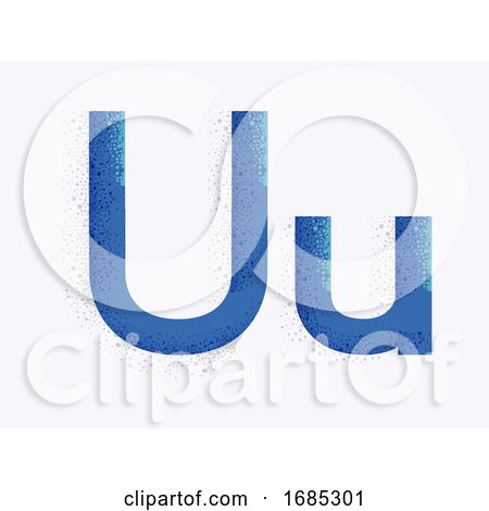 Letter Alphabet U Illustration by BNP Design Studio