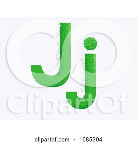 Letter Alphabet J Illustration by BNP Design Studio