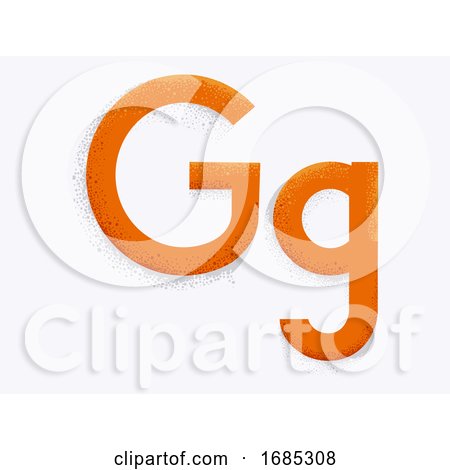 Letter Alphabet G Illustration by BNP Design Studio