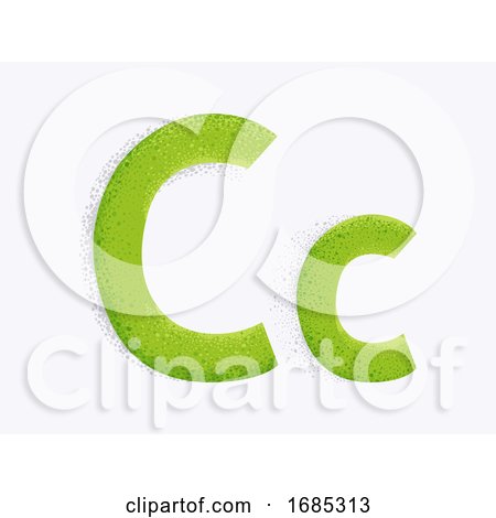Letter Alphabet C Illustration by BNP Design Studio