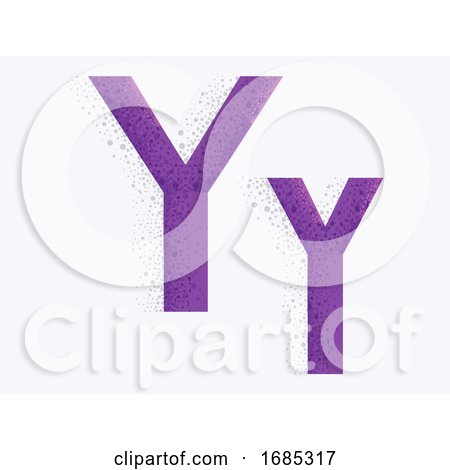 Letter Alphabet Y Illustration by BNP Design Studio