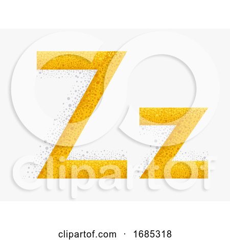 Letter Alphabet Z Illustration by BNP Design Studio
