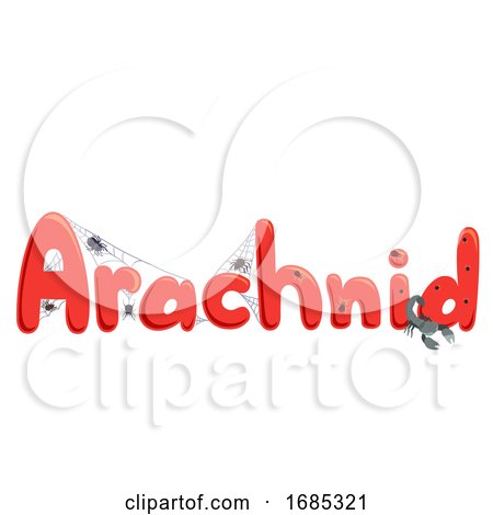Arachnid Lettering Illustration by BNP Design Studio