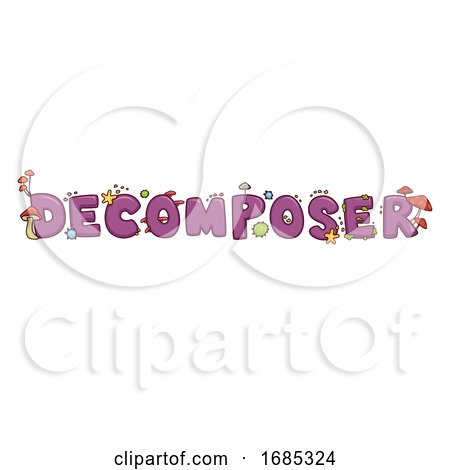 Decomposer Lettering Illustration by BNP Design Studio