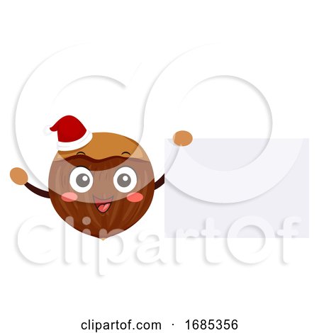 Mascot Chestnut Board Illustration by BNP Design Studio