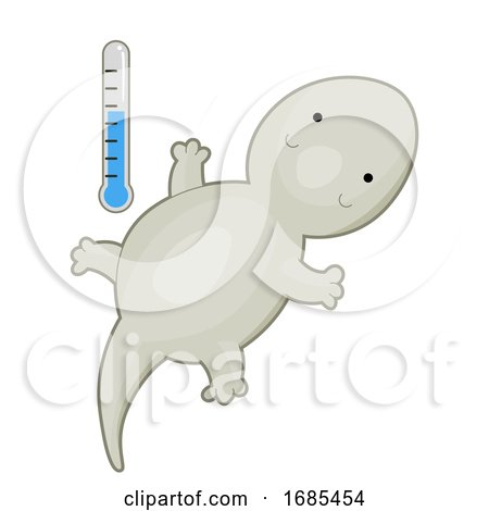 Lizard Cold Blooded Animal Illustration by BNP Design Studio