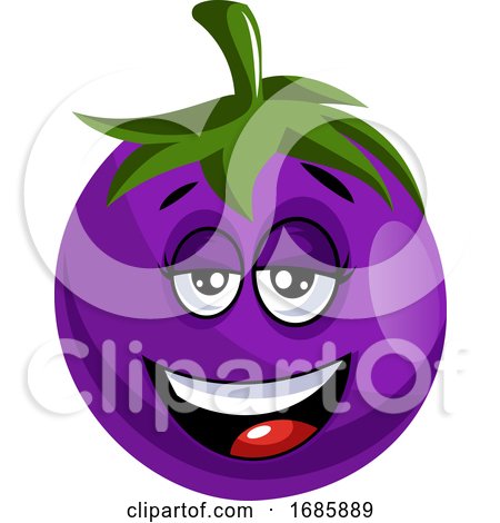 Relaxed Brinjal Illustration by Morphart Creations