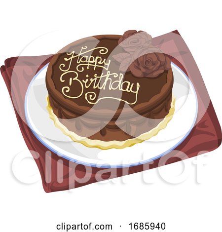 Vector of Birthday Cake by Morphart Creations