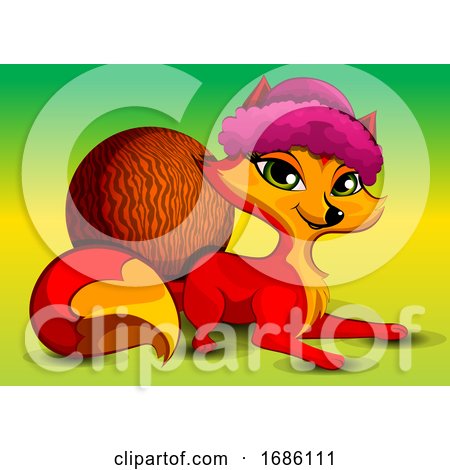 Foxy Fox, Illustration by Morphart Creations