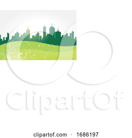 Vector of Green City by Morphart Creations