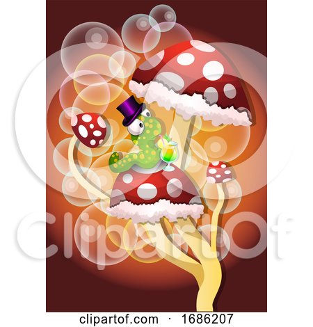Mushrooms, Illustration by Morphart Creations