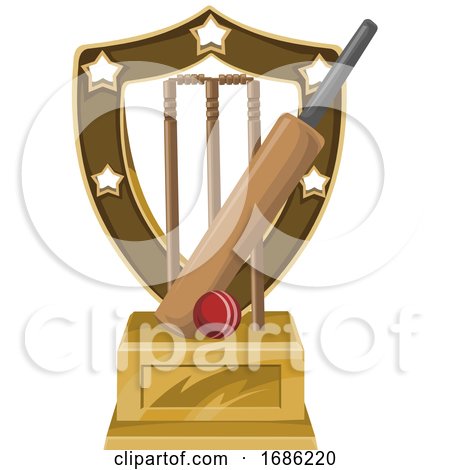 Cricket Trophy by Morphart Creations