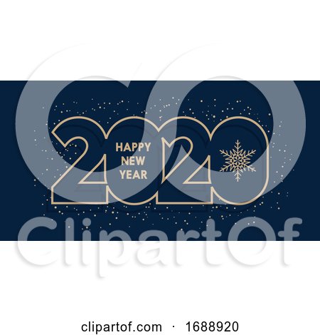 Happy New Year Banner Design by KJ Pargeter