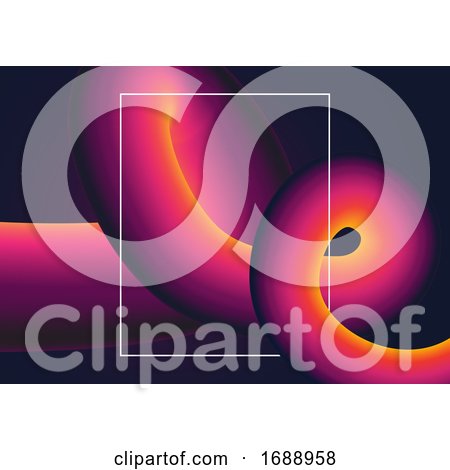 Abstract Gradient Swirl Background by KJ Pargeter