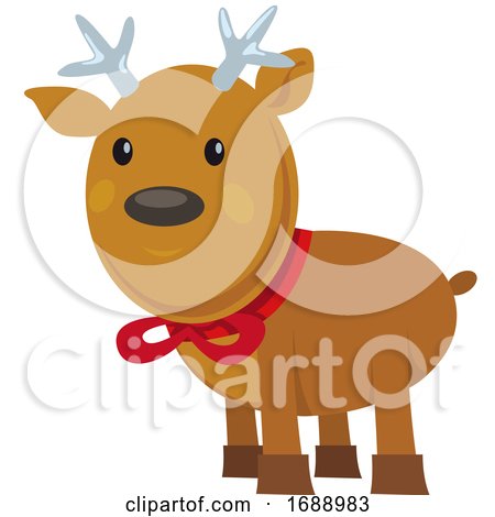 Christmas Reindeer by dero