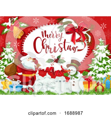 Merry Christmas Greeting by dero