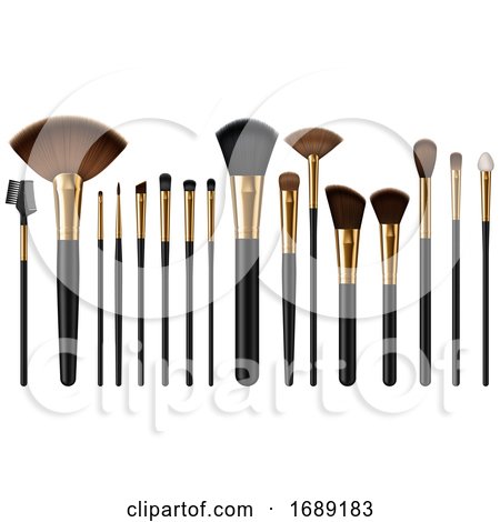 Makeup Brushes by Vector Tradition SM