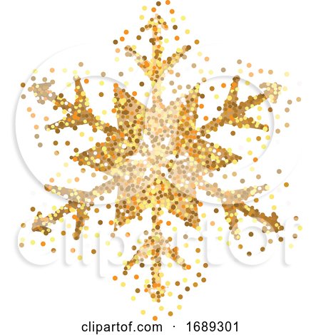 Glitter Snowflake by KJ Pargeter