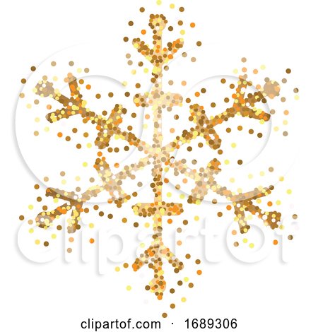 Glitter Snowflake by KJ Pargeter