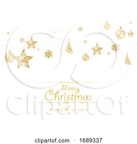 Merry Christmas and Happy New Year Greeting by dero