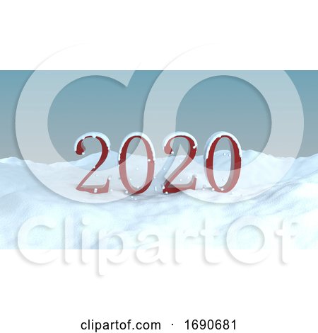 2020 Happy New Year Background by KJ Pargeter