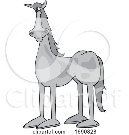 Cartoon Horse by djart