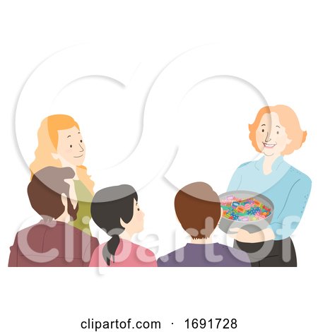 Parents Teacher Conference Candy Illustration by BNP Design Studio