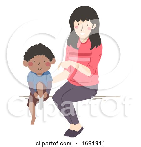 Kid Boy Coordination Disability Illustration by BNP Design Studio