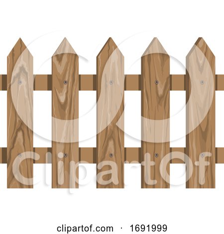 Wood Fence by Vector Tradition SM