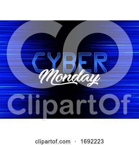 Modern Background Design for Cyber Monday by KJ Pargeter