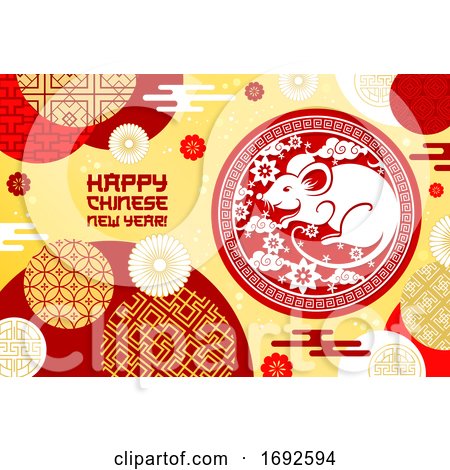 Happy Chinese New Year Design by Vector Tradition SM