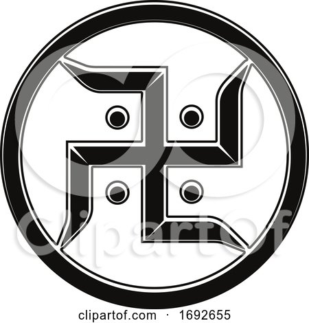 Buddhism Swastika by Vector Tradition SM
