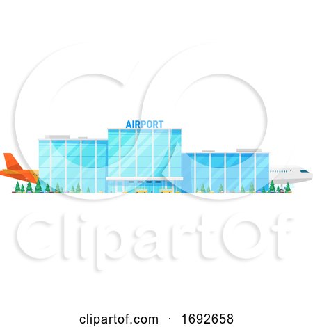 Airport Building by Vector Tradition SM