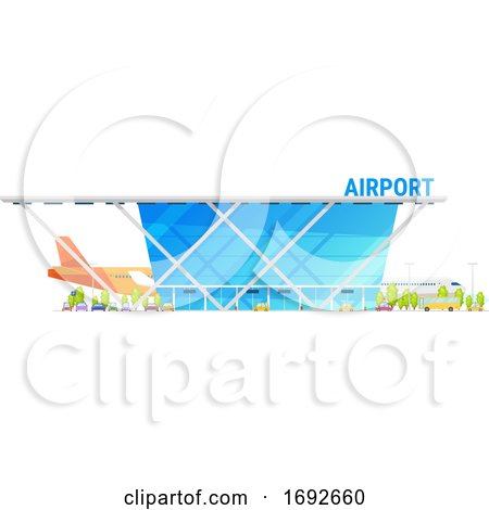 Airport Building by Vector Tradition SM
