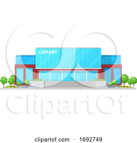 Library Building by Vector Tradition SM
