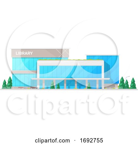 Library Building by Vector Tradition SM