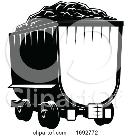 Black and White Mining Design by Vector Tradition SM