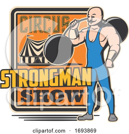 Circus Strongman by Vector Tradition SM
