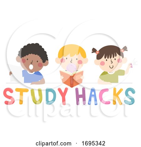 Kids Study Hacks Illustration by BNP Design Studio